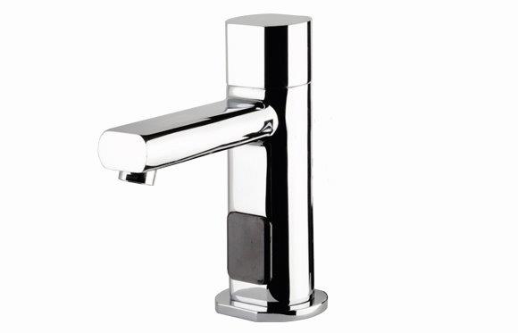 Electronic single water basin tap, mains operated art. 703100